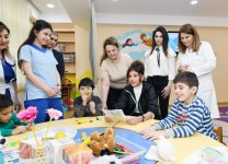 First VP Mehriban Aliyeva visits Children's Psycho-Neurological Center in Baku (PHOTO)