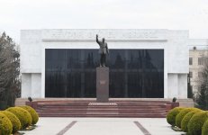 President Ilham Aliyev arrives in Beylagan district for visit (PHOTO)