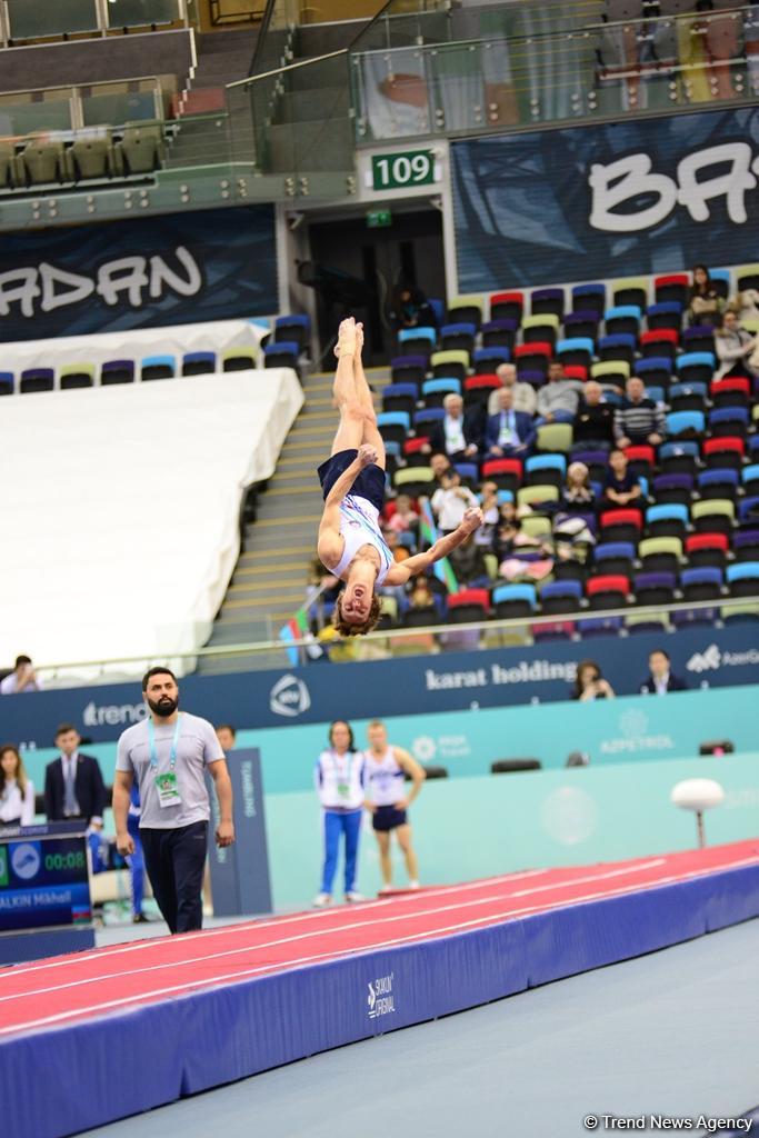 Winners of tumbling competition as part of World Cup awarded in Baku (PHOTO)