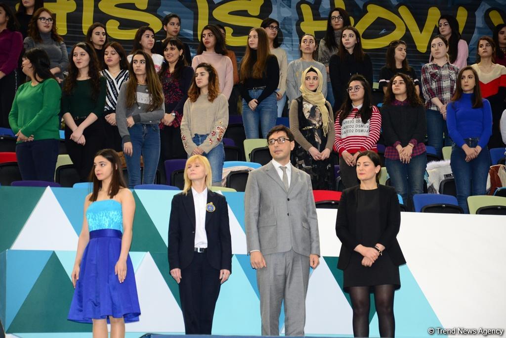 Winners of individual trampoline program as part of World Cup awarded in Baku (PHOTO)