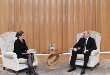 Ilham Aliyev meets US deputy assistant secretary of state for energy diplomacy (PHOTO)