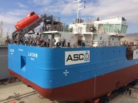 New oil tanker launched in Azerbaijan (PHOTO)