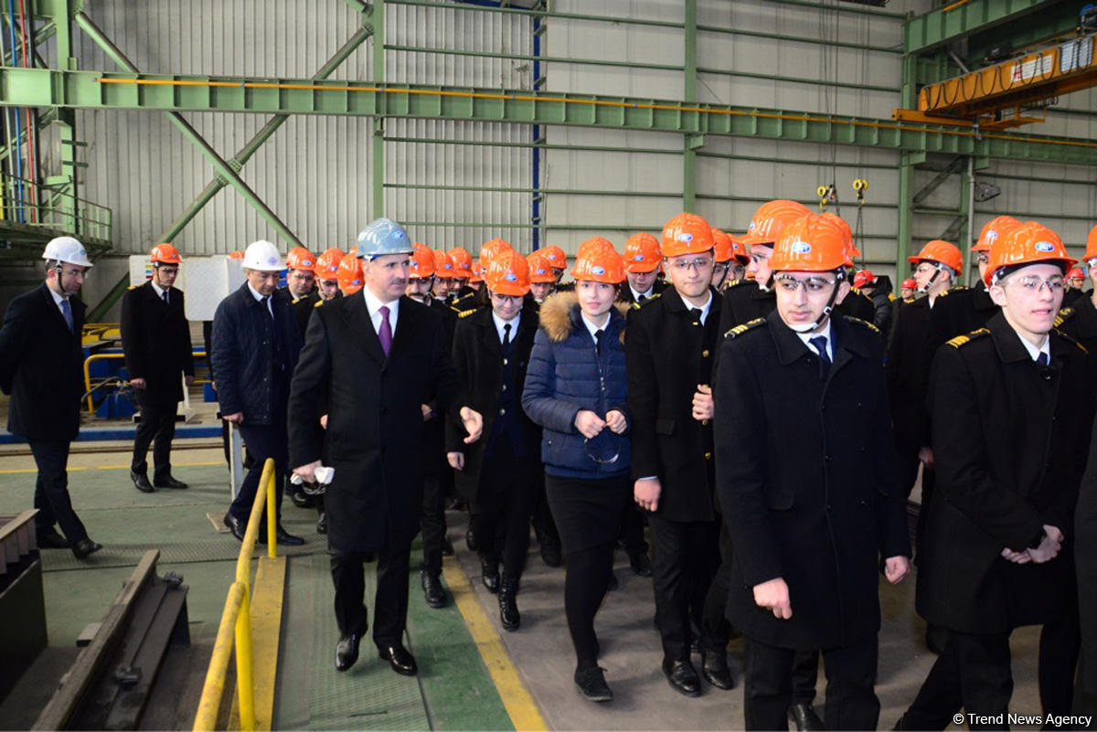 New oil tanker launched in Azerbaijan (PHOTO)