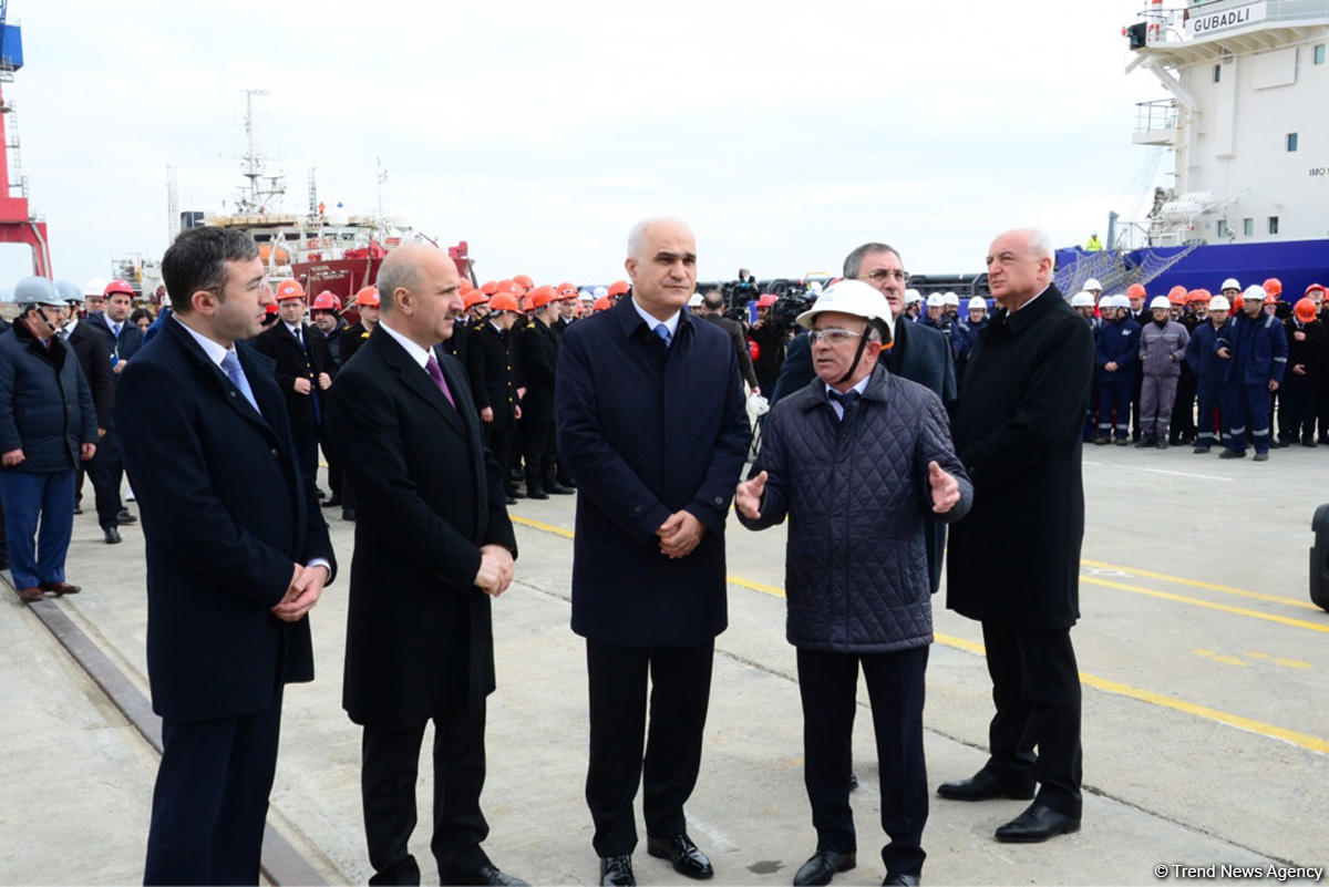 New oil tanker launched in Azerbaijan (PHOTO)