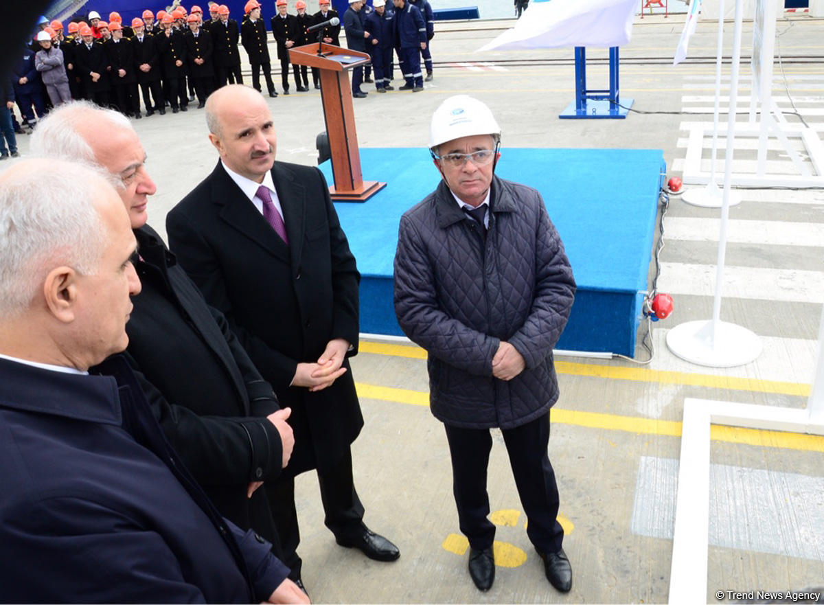 New oil tanker launched in Azerbaijan (PHOTO)