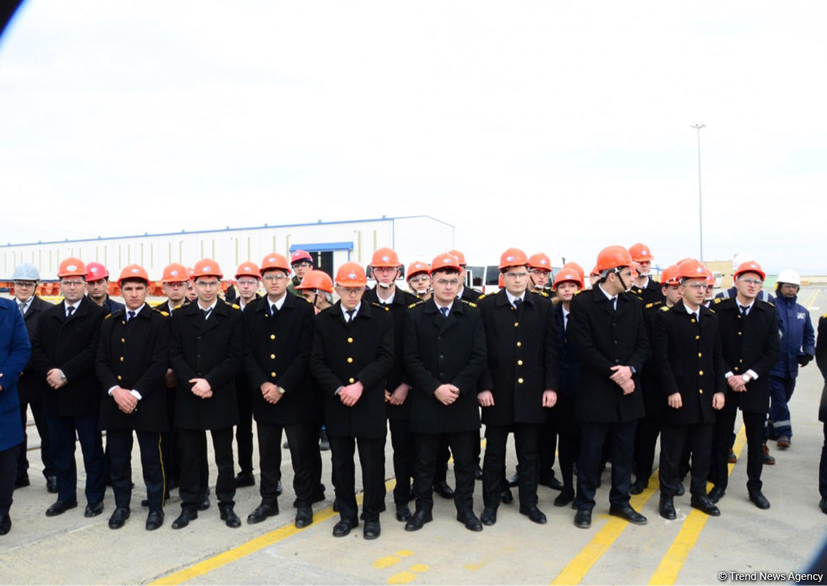 New oil tanker launched in Azerbaijan (PHOTO)