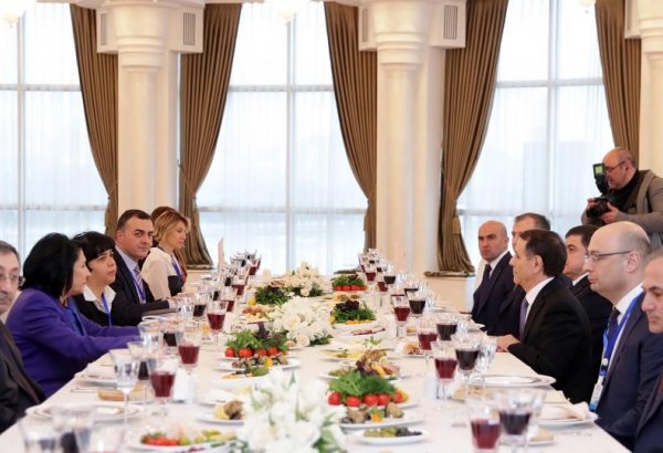 Azerbaijani Prime Minister, Georgian President have joint working dinner