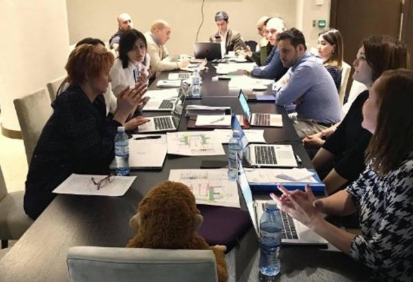 European Union of Gymnastics reps hold meetings in Baku (PHOTO)
