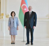 Azerbaijani president receives credentials of incoming ambassadors of Venezuela, Rwanda, Thailand (PHOTO)