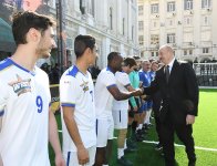 Azerbaijani president watches "Baku 2019: Stars Final" (PHOTO)