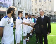 Azerbaijani president watches "Baku 2019: Stars Final" (PHOTO)