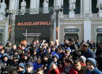 Azerbaijani president watches "Baku 2019: Stars Final" (PHOTO)