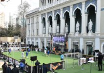 Azerbaijani president watches "Baku 2019: Stars Final" (PHOTO)