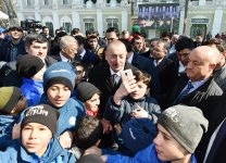 Azerbaijani president watches "Baku 2019: Stars Final" (PHOTO)