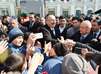 Azerbaijani president watches "Baku 2019: Stars Final" (PHOTO)