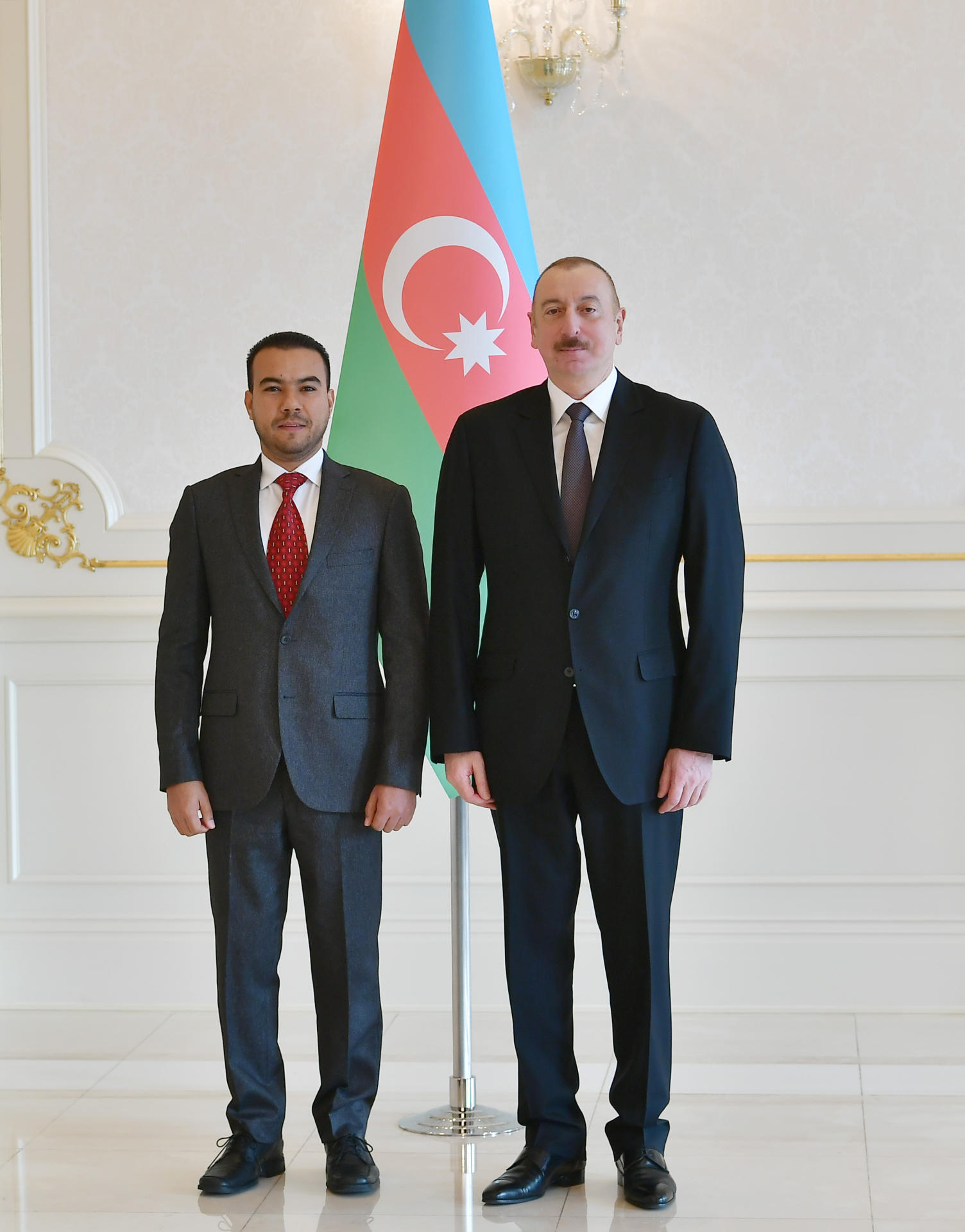 Azerbaijani president receives credentials of incoming ambassadors of Venezuela, Rwanda, Thailand (PHOTO)