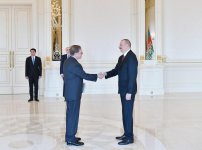Ilham Aliyev: Azerbaijan welcomes recent statement of OSCE MG co-chairs (PHOTO)