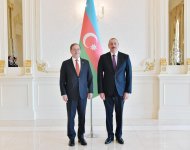 Ilham Aliyev: Azerbaijan welcomes recent statement of OSCE MG co-chairs (PHOTO)