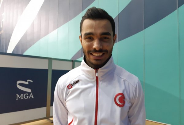 Gymnast Ferhat Arican: Azerbaijani fans strongly support us