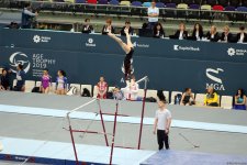 First day of FIG Artistic Gymnastics Individual Apparatus World Cup kicks off in Baku (PHOTO)