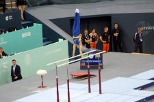 First day of FIG Artistic Gymnastics Individual Apparatus World Cup kicks off in Baku (PHOTO)