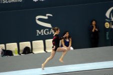 First day of FIG Artistic Gymnastics Individual Apparatus World Cup kicks off in Baku (PHOTO)