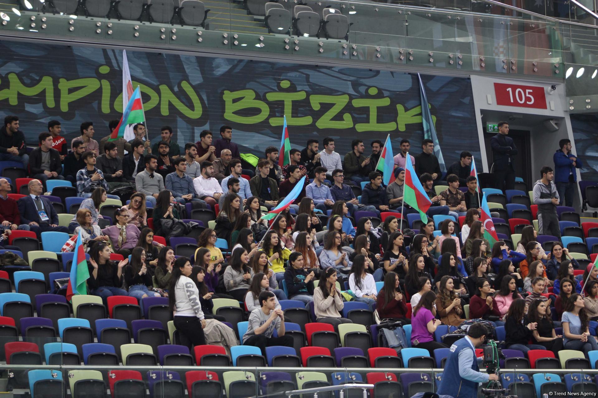 First day of FIG Artistic Gymnastics Individual Apparatus World Cup kicks off in Baku (PHOTO)