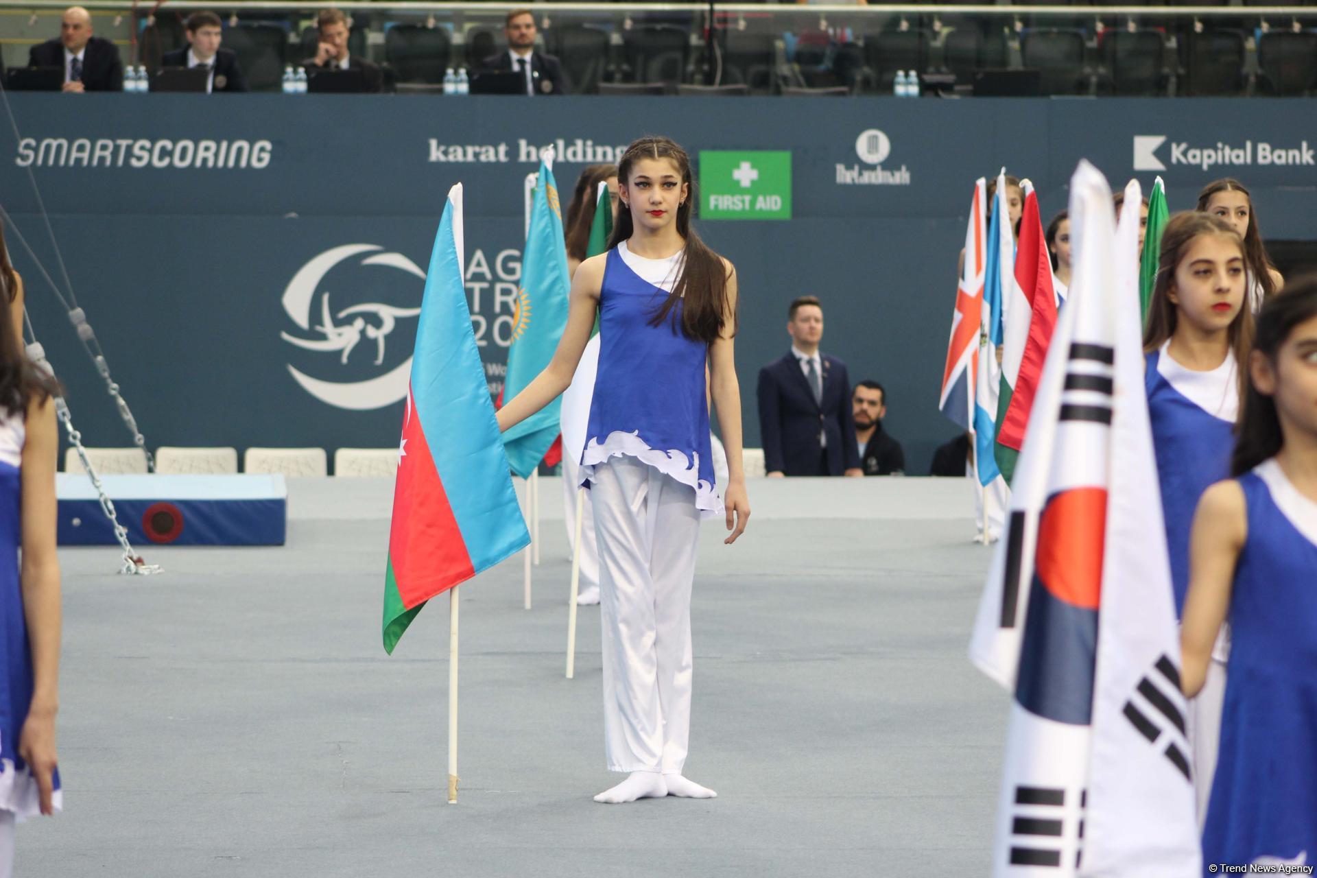 First day of FIG Artistic Gymnastics Individual Apparatus World Cup kicks off in Baku (PHOTO)