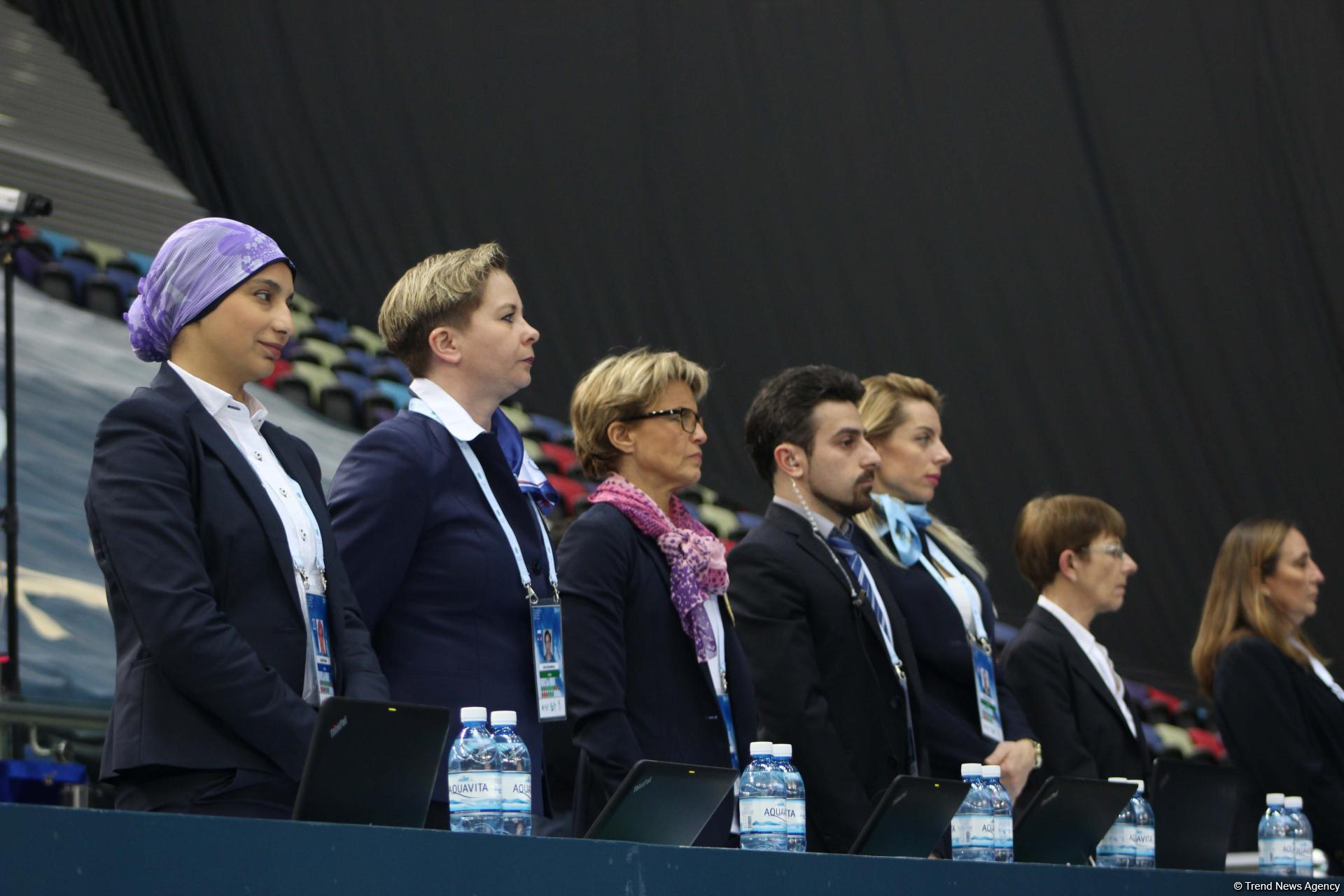 First day of FIG Artistic Gymnastics Individual Apparatus World Cup kicks off in Baku (PHOTO)