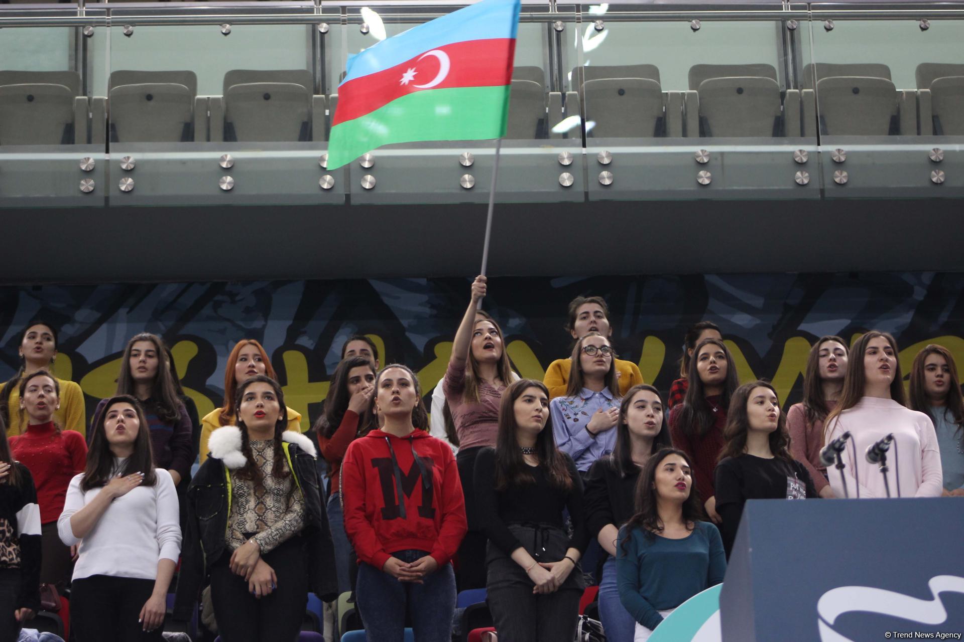 First day of FIG Artistic Gymnastics Individual Apparatus World Cup kicks off in Baku (PHOTO)