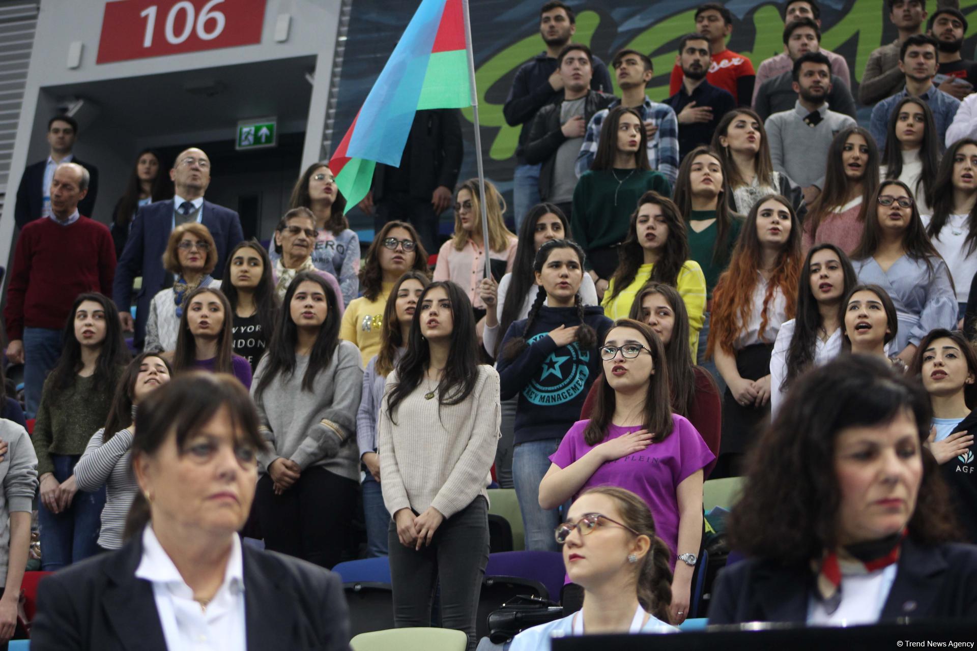 First day of FIG Artistic Gymnastics Individual Apparatus World Cup kicks off in Baku (PHOTO)