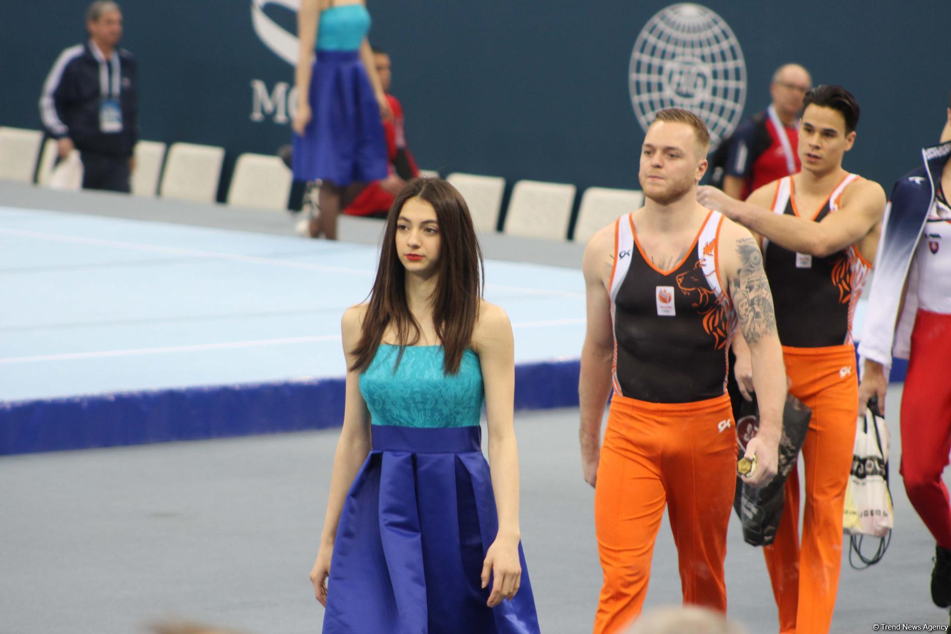First day of FIG Artistic Gymnastics Individual Apparatus World Cup kicks off in Baku (PHOTO)