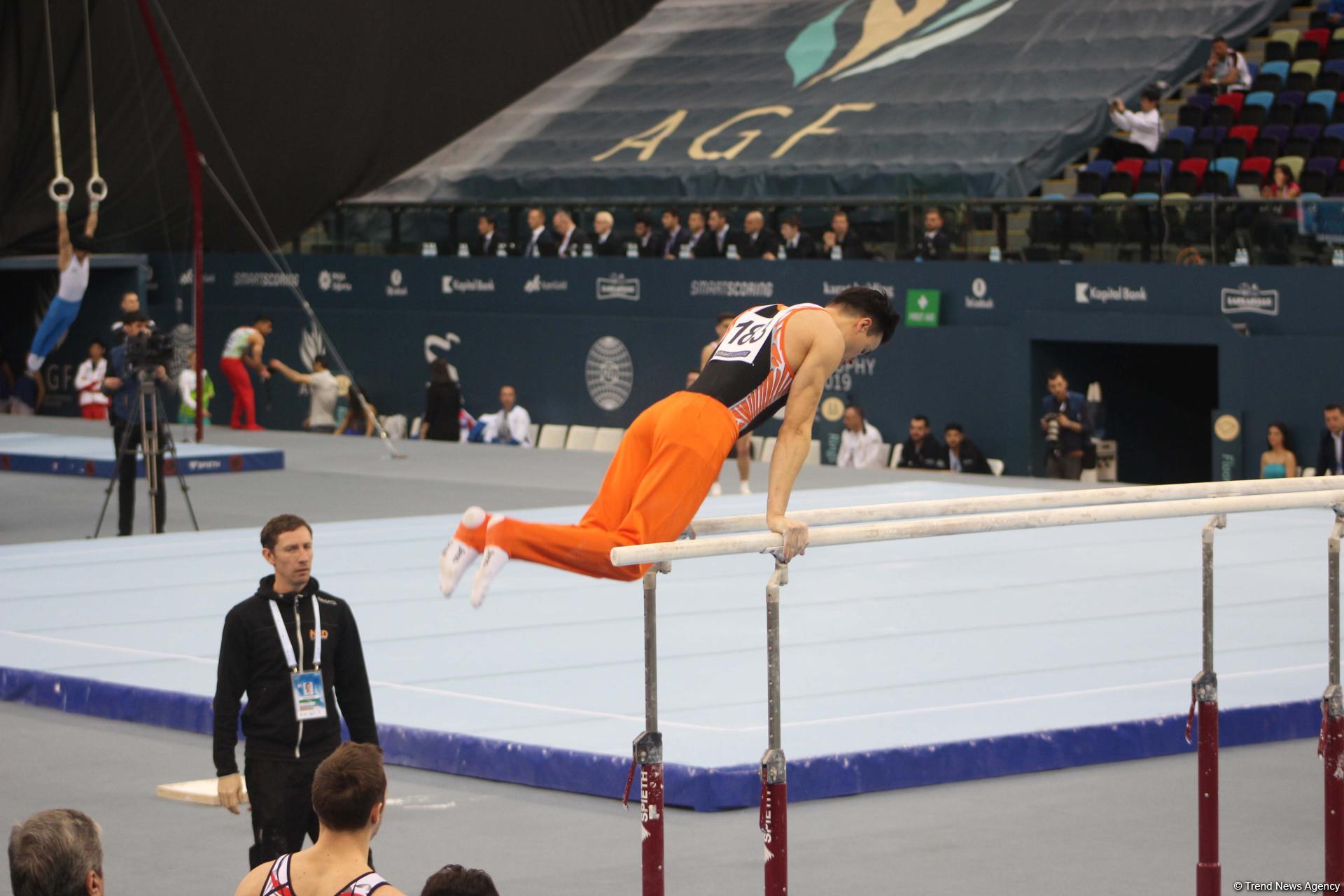 First day of FIG Artistic Gymnastics Individual Apparatus World Cup kicks off in Baku (PHOTO)