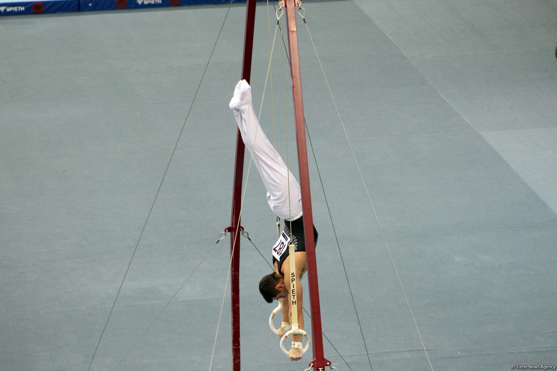 First day of FIG Artistic Gymnastics Individual Apparatus World Cup kicks off in Baku (PHOTO)
