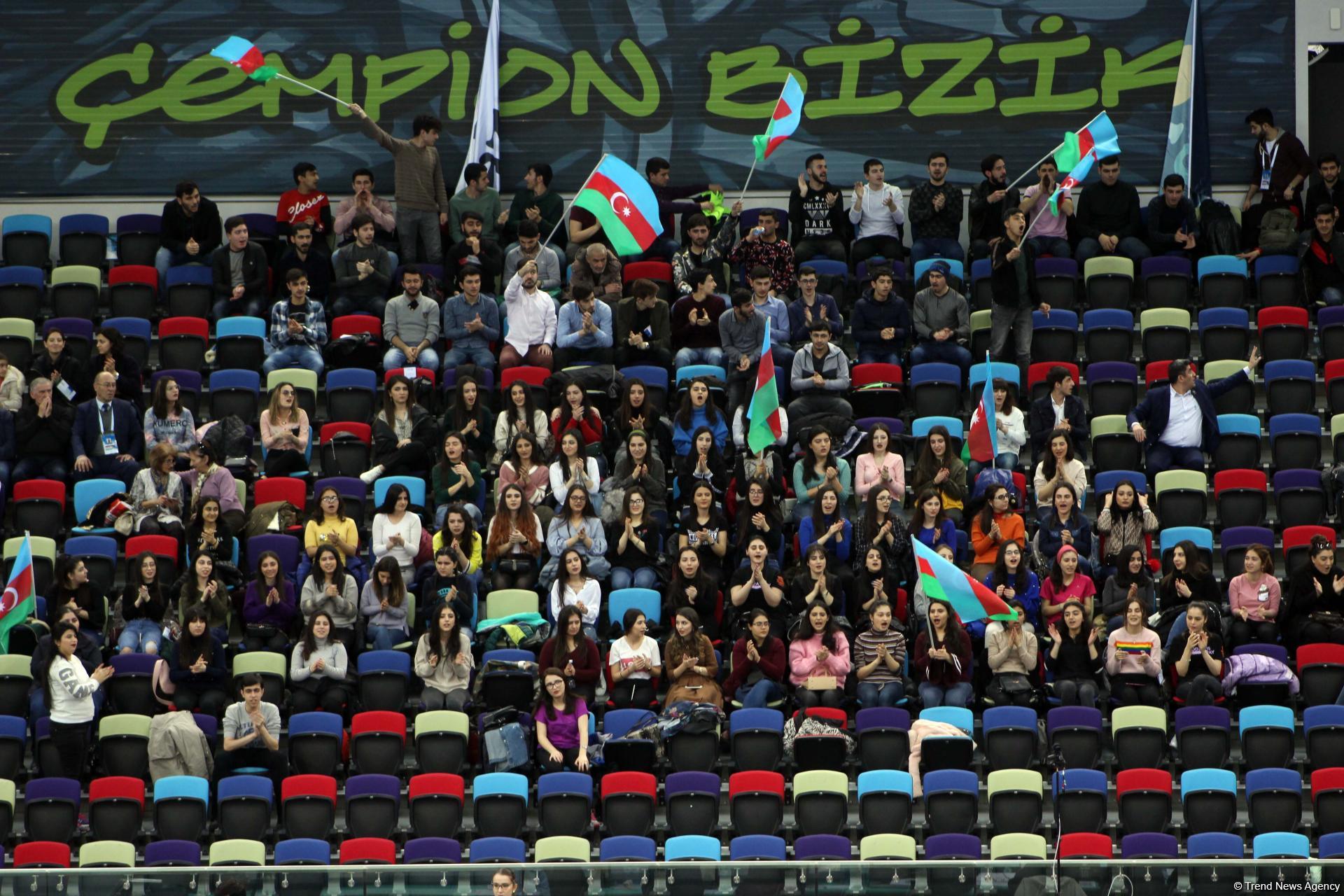 First day of FIG Artistic Gymnastics Individual Apparatus World Cup kicks off in Baku (PHOTO)