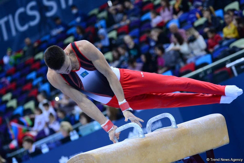 Best moments of FIG World Cup in gymnastics in Baku (PHOTO)