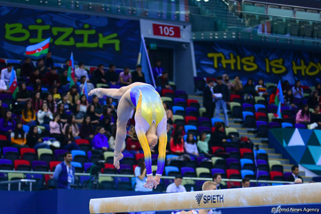 Best moments of FIG World Cup in gymnastics in Baku (PHOTO)