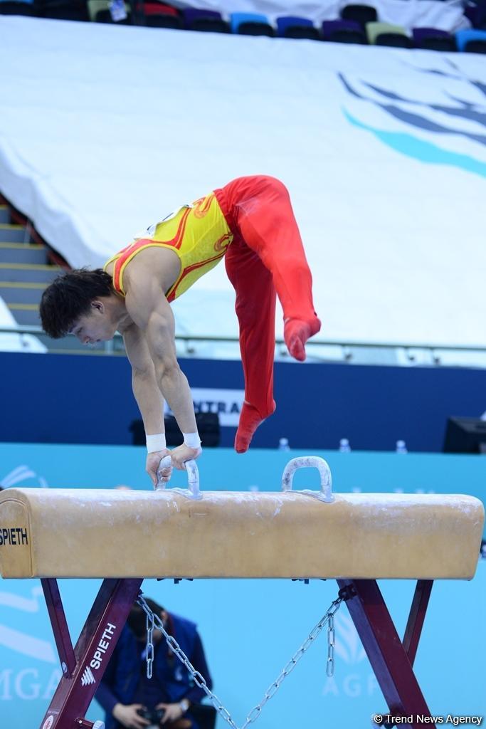 Best moments of FIG World Cup in gymnastics in Baku (PHOTO)