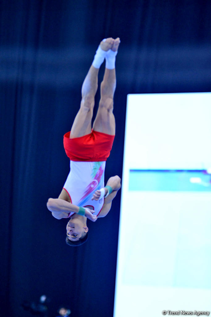 Best moments of FIG World Cup in gymnastics in Baku (PHOTO)