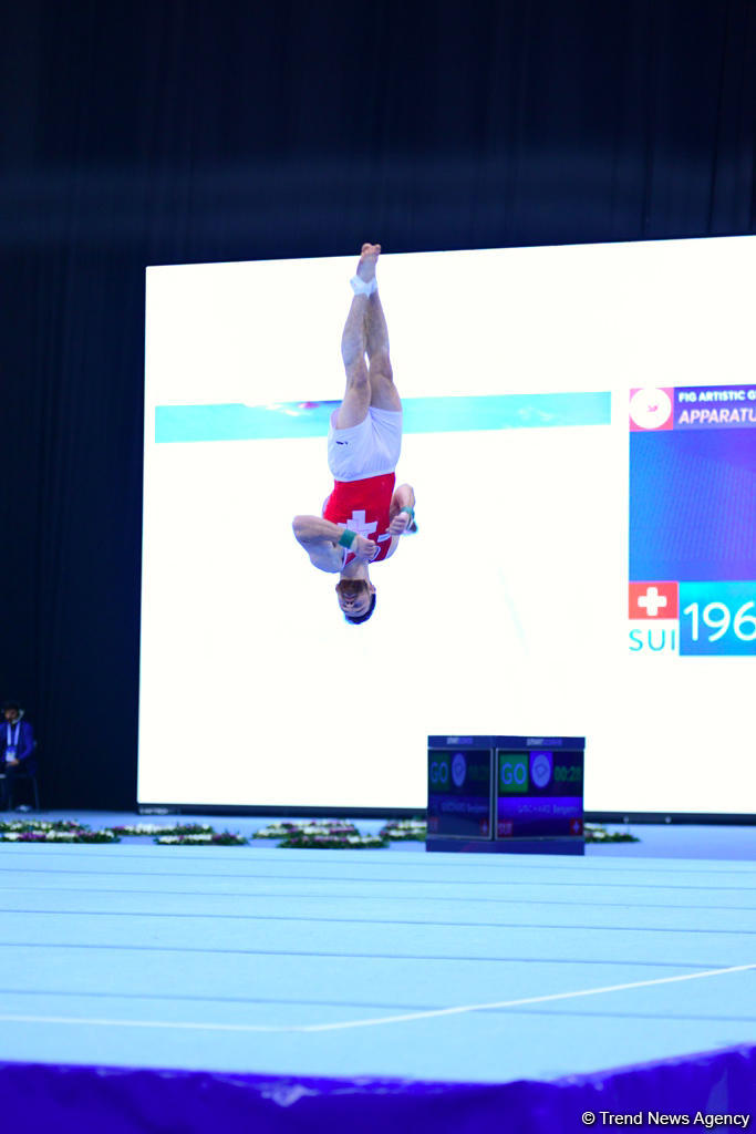 Best moments of FIG World Cup in gymnastics in Baku (PHOTO)