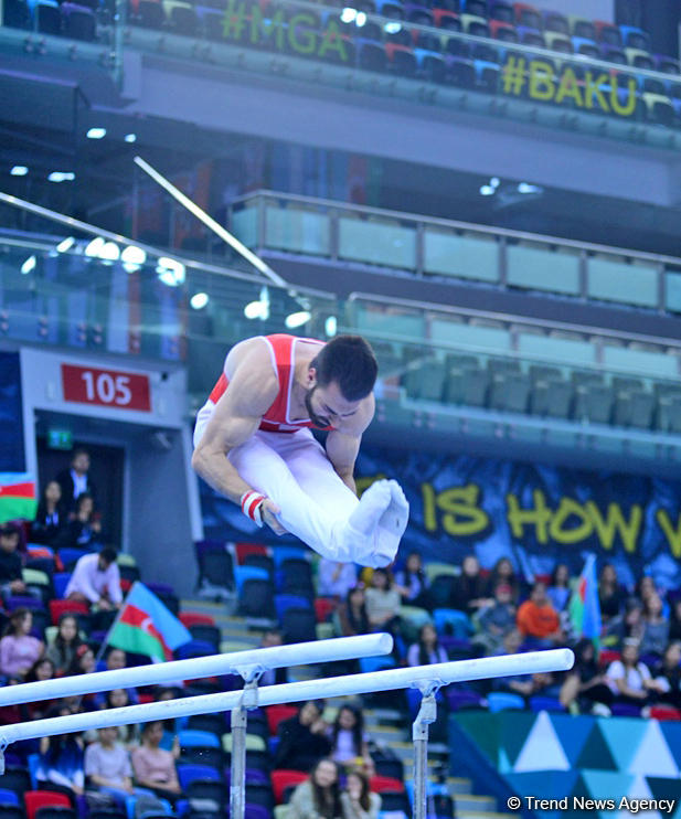 Best moments of FIG World Cup in gymnastics in Baku (PHOTO)