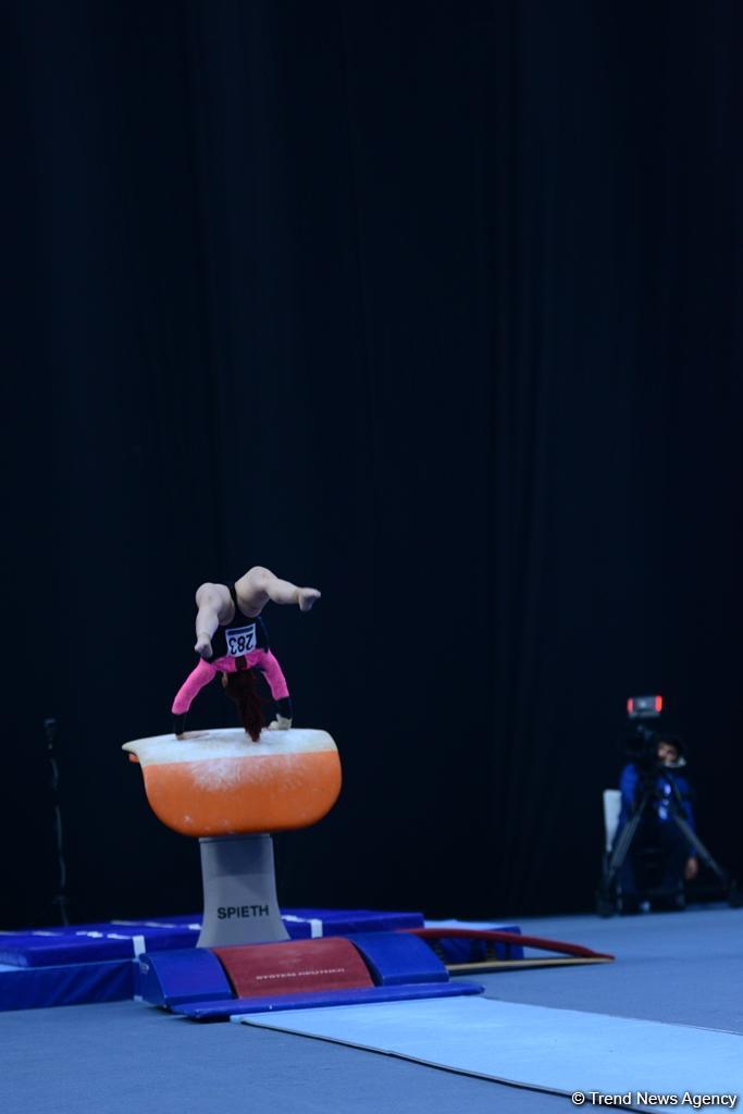 Best moments of FIG World Cup in gymnastics in Baku (PHOTO)
