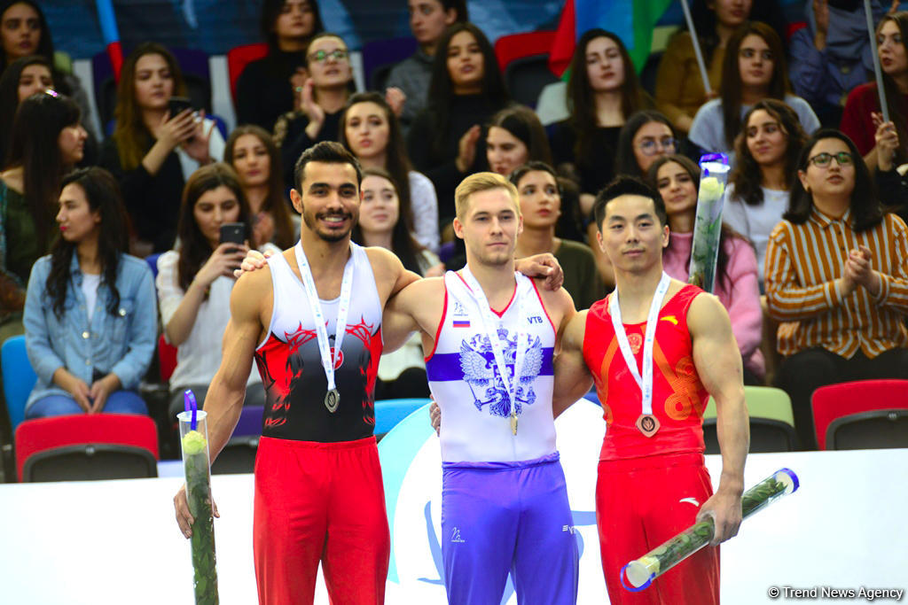 Best moments of FIG World Cup in gymnastics in Baku (PHOTO)