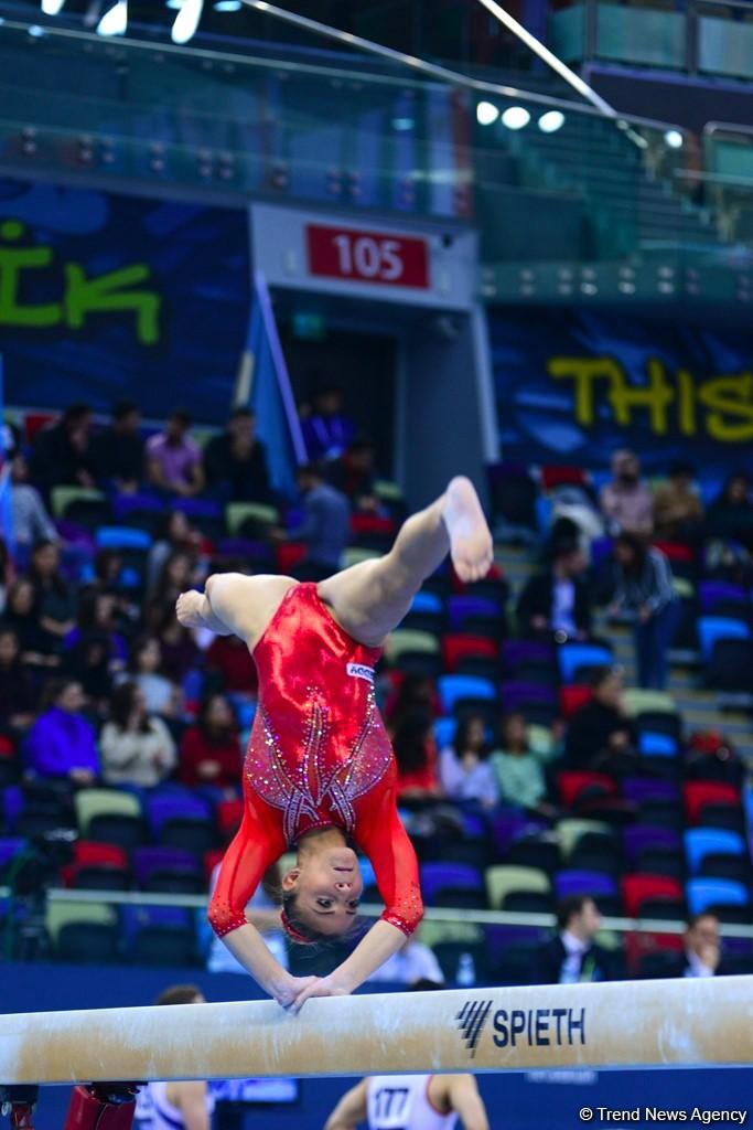 Best moments of FIG World Cup in gymnastics in Baku (PHOTO)