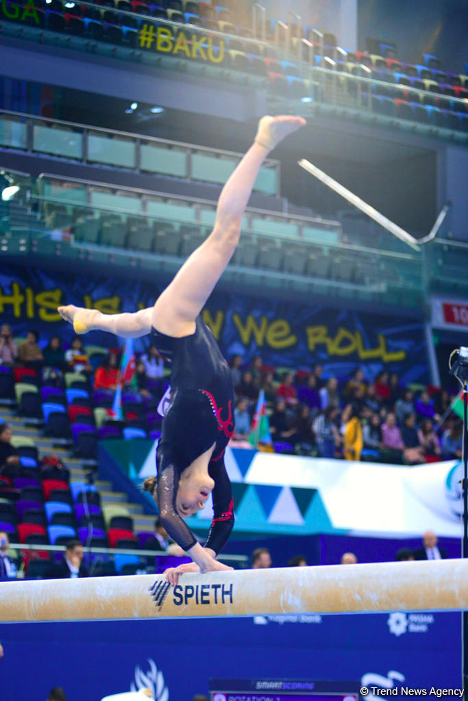 Best moments of FIG World Cup in gymnastics in Baku (PHOTO)