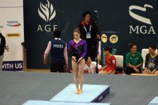 Last day of FIG Artistic Gymnastics World Cup kicks off in Baku (PHOTO)