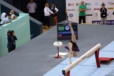 Last day of FIG Artistic Gymnastics World Cup kicks off in Baku (PHOTO)