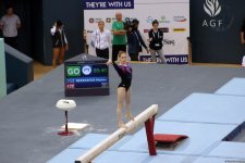 Last day of FIG Artistic Gymnastics World Cup kicks off in Baku (PHOTO)