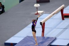 Last day of FIG Artistic Gymnastics World Cup kicks off in Baku (PHOTO)