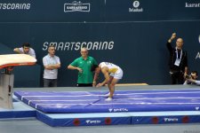 Last day of FIG Artistic Gymnastics World Cup kicks off in Baku (PHOTO)